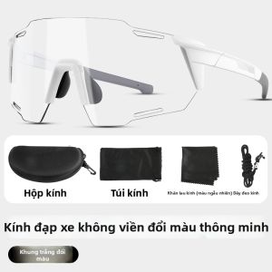 TOOKTRO | Kính Thể Thao Chống Tia UV Đổi Màu cho Đạp Xe và Chạy Bộ