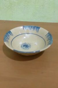 Set 5 tô bè phết xanh loại nhỏ 14 cm ( gốm sành)