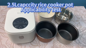 ricecooker pot 1.0liter&5cups suitable 2.5L capacity ricecooker gaabor non rust liner