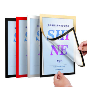 Bảng Trưng Bày Từ Tính A4 Khung Ảnh Từ Tính Khung Treo Tường Không Cần Khoan Khung Poster Khung Giấy Chứng Nhận Bảng Trưng Bày A3