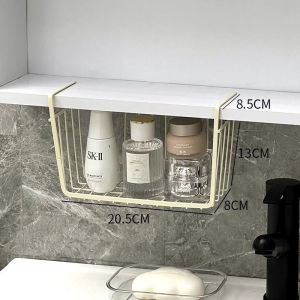 Bathroom Wall-mounted No-drilling Storage Rack