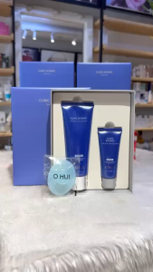 [OHUI]Set sữa rửa mặt trị mụn kiềm dầu tẩy da chết dịu da Ohui Clinic Science Deep Medi-Cleansing Foam 2sp 