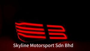 Chevrolet Cruze LED Tail Lamp Tail Light Light Bar 2010-2015 Chrome