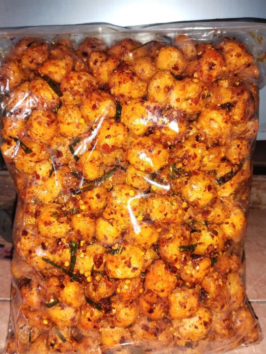 SIOMAY KERING PEDAS DAUN JERUK / MAKANAN GURIH CEMILAN EXTRA BUMBU