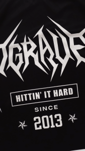 DGRAVE CREATIONS HIT HARD JERSEY TEE