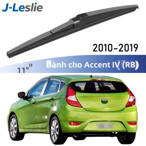 11 "Cần Gạt Nước Phía Sau Cho Hyundai Accent IV Hatchback RB 2010-2019 Kính Chắn Gió Cao Su Cần Gạt Nước Kính Chắn Gió Máy Giặt Cửa Sổ Bàn Chải Mưa