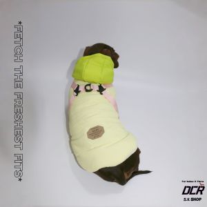 Warm Cotton Pet Clothes for Dogs And Cats Outdoor Winter Vest with Traction Buckle Pomeranian Bichon Small Size Trendy Pet Wear