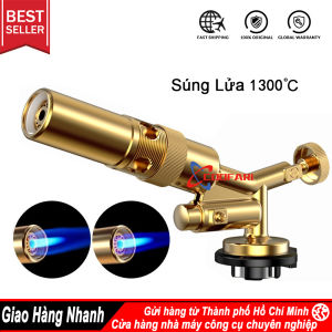 Đèn hàn khí gas di động đuốc butane ngoại trời dùng cho cắm trại BBQ lửa bếp vật dụng nhà bếp
