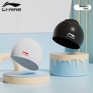 Li-Ning | Comfortable Large Silicone Waterproof Swimming Cap