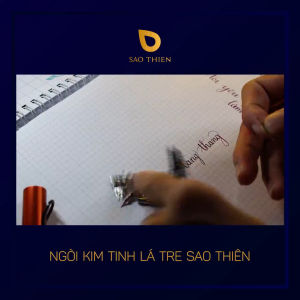 Ngòi Kim Tinh Lá Tre Thay Cho Bút Sao Thiên