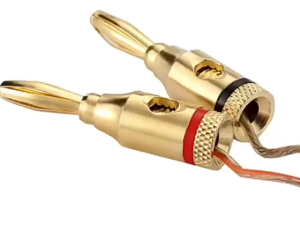 10pcs Banana Plug Connector Gold Plated Banana Connector For Musical Speaker
