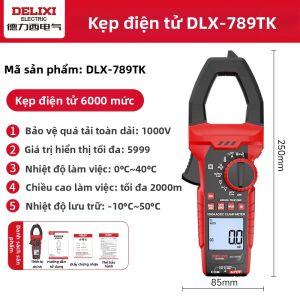 DELIXI Electric | Ampe Kìm Điện Tử Chính Xác Cao Di Động Chống Cháy