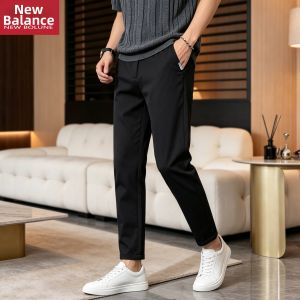 NEW BOLUNE | Quần Tây Nam Kaki Thẳng Éo 9/10 Dài