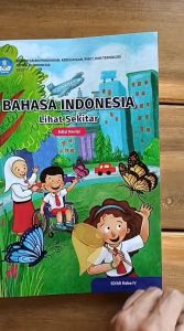 Buku Paket Bahasa indonesia kelas 4 SD kurikulum merdeka buku original kemendikbud