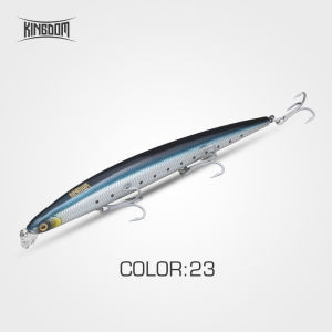 Kingdom Isca Artificial Fishing Lure 180mm 29/33g Floating & Sinking Long casting Pike Fishing SwimBait For Trolling Seabass