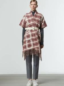 Logo Jacquard Vintage Check Wool Scarf