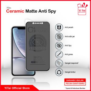YITAI - Ceramic Matte Anti Spy Xiaomi Redmi 12 Yitai Indonesia
