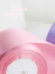 (3 x 25Yards/roll) 75mm Satin Ribbon For Gift Wrapping Hair BowsWreath Wedding Party Decoration Ribbon Roll
