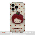 Christmas Red Cherry Cat Kt Stand Silicone Phone Case Full Cover Protection for iQOO Neo 10/9S pro Z9 Turbo New 13/12/11S/Z8. 