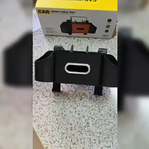 4-In-1 Car Seat Back Storage Box Car Hanging Tissue Box with Universal Cup Holder Multi-function Storage Box Leather Phone Holder Non-slip Storage Organizer