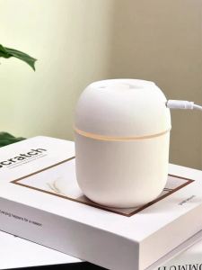 ฮุยไท 220ML เครื่องกระจายกลิ่นหอมขนาดเล็ก USB เครื่องพ่นน้ำมันหอมระเหย เครื่องทำความชื้นอากาศไฟฟ้าพร้อมโคมไฟกลางคืน LED สำหรับบ้านและรถยนต์