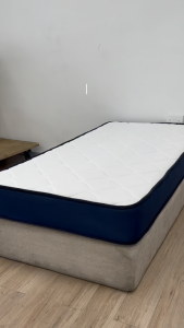 NEST DREAMAX Oana Bamboo Memory Foam Topper Elastic Straps Mattress Protector