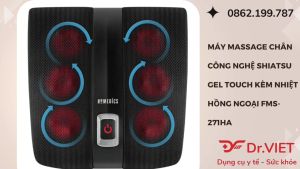 Máy massage chân công nghệ GEL-TOUCH kèm nhiệt Homedics FMS-271HA