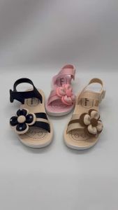 8330+26 IMPORT Sandal Anak Perempuan Sendal Fashion Flat Flower Bunga Lucu Lembut Termurah Ukuran 24-33