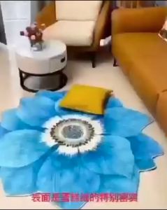 NEW!! Karpet Bulat Anti Slip Diameter 100cm & Karpet Ruang Tamu Halus Diameter 1 Meter dan Lembut