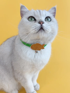 Pet Japanese style Colorful Collar Sushi Taiyaki Prawn Food Embroidery Cute Pendant Cat Dog Denim Necklace