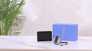 2025 WiFi Video Doorbell 4.3 LCD 1080P Smart Door Bell Two-Way Audio PIR Motion Detection Intercom Home Camera Security Monitor Peephole Tuya APP Door Viewer