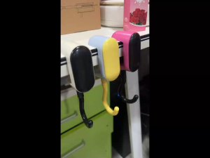 ตะขอแขวนกระเป๋า ตะขออเนกประสงค์ ดีไซน์มินิมอล ติดขอบโต๊ะ ไม่ต้องเจาะ