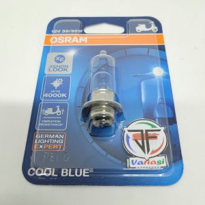 Lampu Depan Halogen Osram Cool Blue H6 Kaki 2 12volt 35watt Untuk Motor Bebek dan Matic