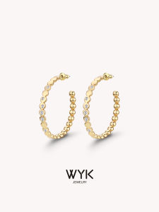 WYK | Semi-pearl Studded Elegant Earrings