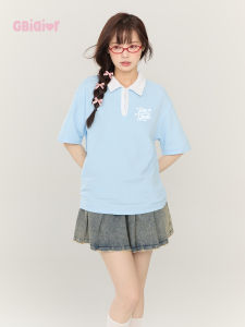 Gbiaior | Spring/Summer New Design Short Sleeve Polo Shirt Casual Collar Letter Print