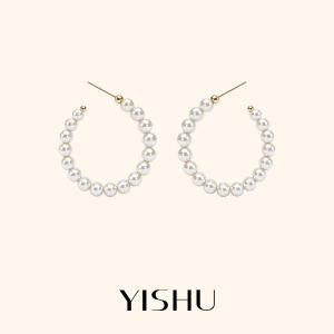 YISHU | Những Mẫu Bông Tai Ngọc Trai Nước Ngọt Phổ Biến Bằng Bạc