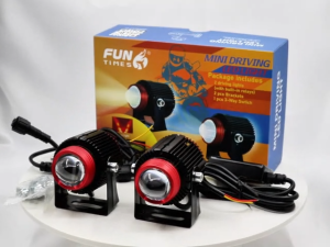 【5 modes】FUNTIMES Original V2 Mini Driving Light Waterproof Spotlight for Motoecycle Accessories Motor Parts
