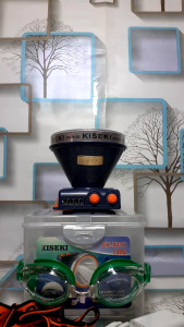 Senter Kepala Selam LED Kiseki CK-X11D / CK-X12D / CK-X13D / CK-X14D  / CK-X22T Super Terang Cahaya Putih 250 Watt Tahan 24Jam | Headlamp Kiseki CK X11D - CK X12D - CK X13D - CK X14D - CK-X22 Anti Air 7000mah Free Kaca Mata Selam + Casan HP Micro USB ~FSS