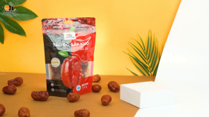 Táo Đỏ Sấy Khô Oh Smile Nuts túi zip 130g – Trái Cây Tự Nhiên Ăn Vặt Lành Mạnh Bổ Dưỡng Cho Sức Khỏe