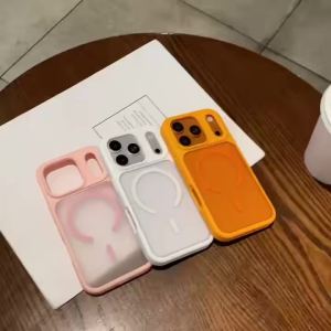 Matte Magnetic Translucent Wireless Charging Phone Case For iPhone 17 Pro Max 17 Pro For Magsafe Must Haves Shockproof Cover