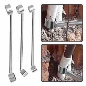 3ขนาดเครื่องดัดท่อน้ำพีวีซีท่อสองหัวป้องกันสนิมเครื่องดัดประหยัดแรงงานเครื่องมือช่างประปาท่อพลาสติกอุปกรณ์ทำมือตัวดัดท่อเชื่อม