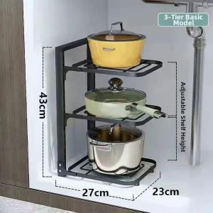 Weichen | Multi-layered Kitchen Pot Rack Shelf