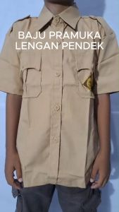 [JK] Baju Seragam Pramuka Pendek - Seragam Laki-laki Lengan Pendek - Seragam Sekolah