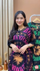 DASTER JUMBO LD 140 CM / DASTER WANITA BIGSIZE MOTIF LAURA / DRESS BUSUI TERBARU KEKINIAN 2023