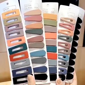 KAIHUA 10PCS SET JEPIT RAMBUT GAYA KOREA JEPITAN RAMBUT KOREAN STYLE TERMURAH WARNA DOFF IR088