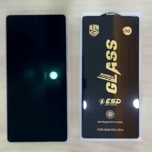 Fingerprint Unlock Samsung Galaxy S26 Ultra/S25 FE/S24 Plus Top Quality ESD OG 0.18mm Tempered Glass