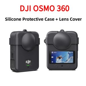 Bbzy | Protective Case for DJI Osmo 360 Camera with Silicone Sleeve and Lens Cover