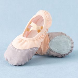 Ballet and Classical Dance Practice Shoe Soft Bottom Laceless