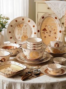 WUXIN | Cute For Individual Meals Aesthetic For Girls Dish Set