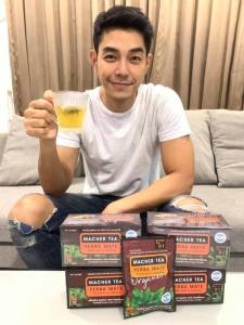 โปรใหม่สุดคุ้ม Macher Tea ชามาเชอร์ 6 กล่อง แถมขวดมีที่กรองชาสุดหรู เครื่องดื่มชาเยอบามาเต Yerba Mate ชาออแกนิค ชาสมุนไพร ทางเลือกเพื่อสุขภาพ